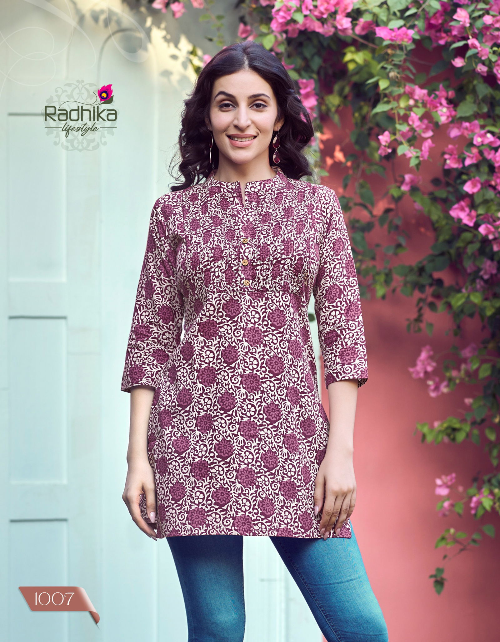 Summer Shine Vol 1 By Radhika Printed Pure Cotton Ladies Top Wholesale Online
